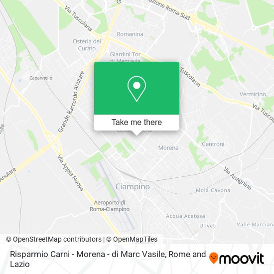 Risparmio Carni - Morena - di Marc Vasile map