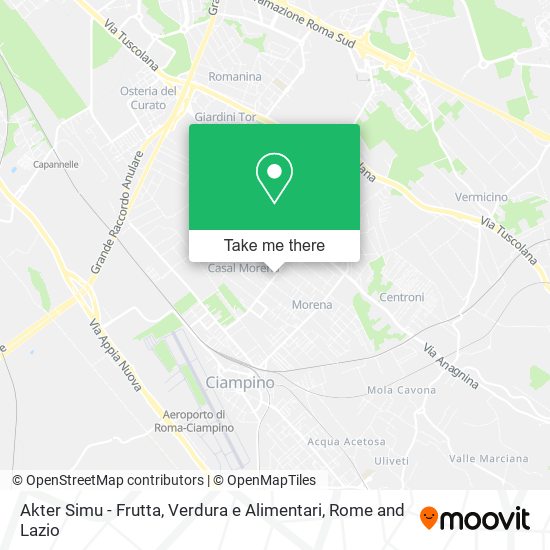 Akter Simu - Frutta, Verdura e Alimentari map