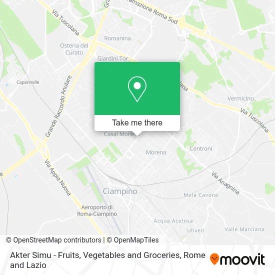 Akter Simu - Fruits, Vegetables and Groceries map