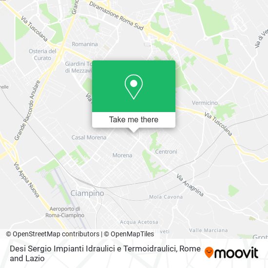 Desi Sergio Impianti Idraulici e Termoidraulici map