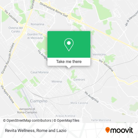 Revita Wellness map