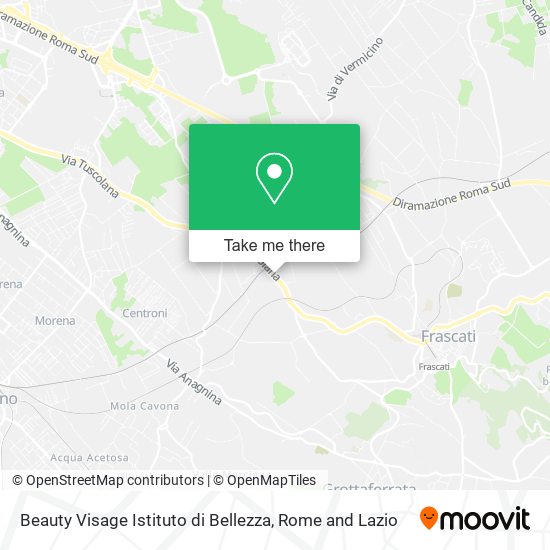 Beauty Visage Istituto di Bellezza map