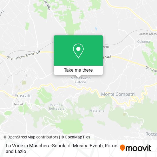 La Voce in Maschera-Scuola di Musica Eventi map