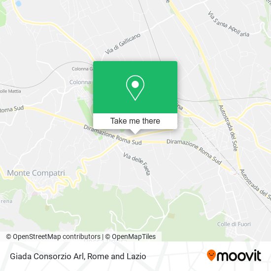 Giada Consorzio Arl map