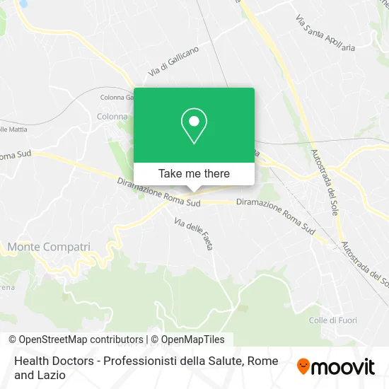 Health Doctors - Health Professionals map