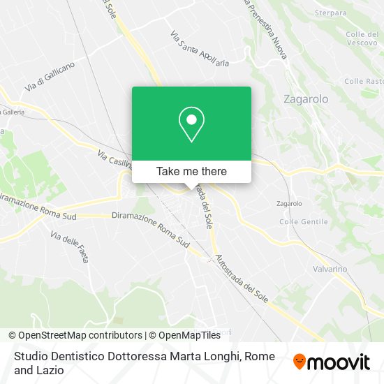 Studio Dentistico Dottoressa Marta Longhi map