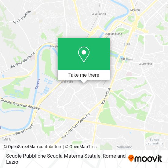 Scuole Pubbliche Scuola Materna Statale map