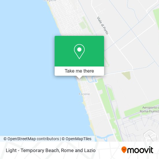 Light - Temporary Beach map