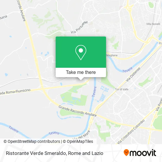 Verde Smeraldo Restaurant map