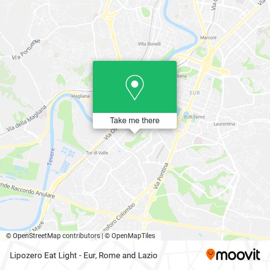Lipozero Eat Light - Eur map