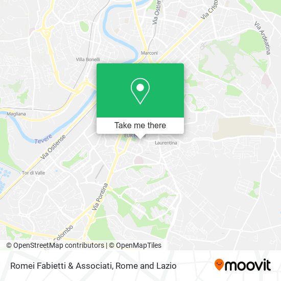Romei Fabietti & Associati map