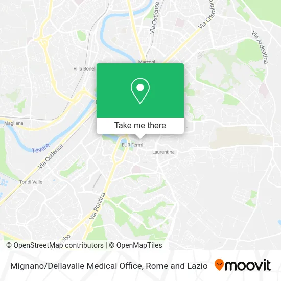 Mignano / Dellavalle Medical Office map