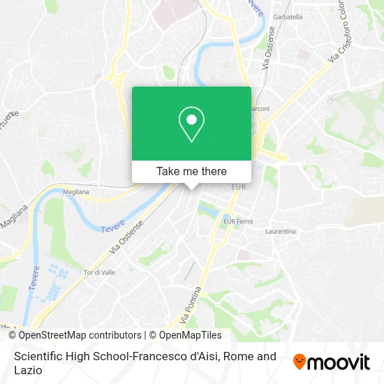 Scientific High School-Francesco d'Aisi map