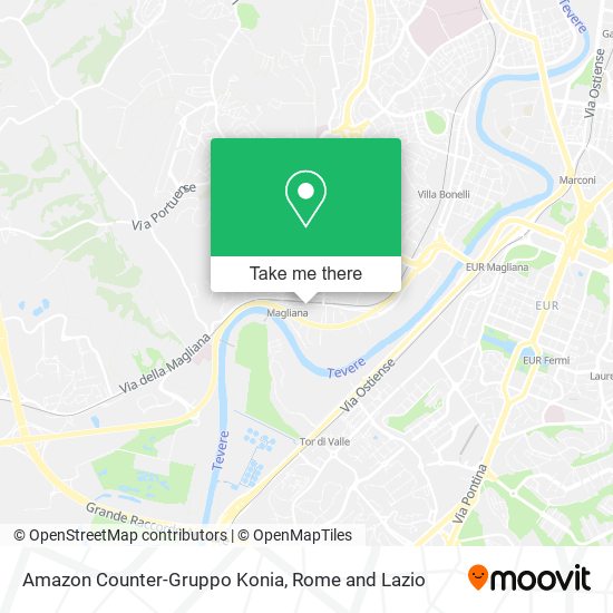 Amazon Counter-Gruppo Konia map