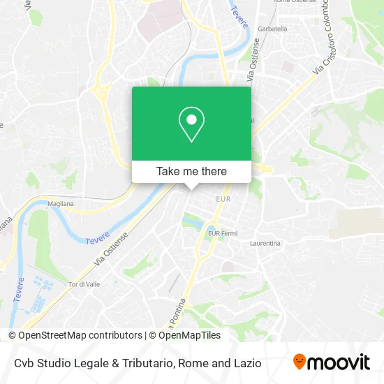 Cvb Studio Legale & Tributario map
