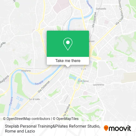 Steplab Personal Training&Pilates Reformer Studio map