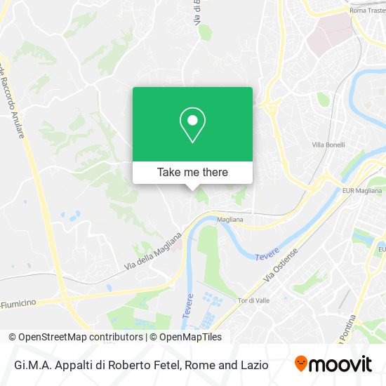 Gi.M.A. Appalti di Roberto Fetel map