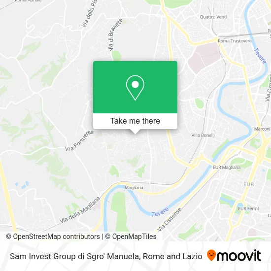 Sam Invest Group by Sgro' Manuela map