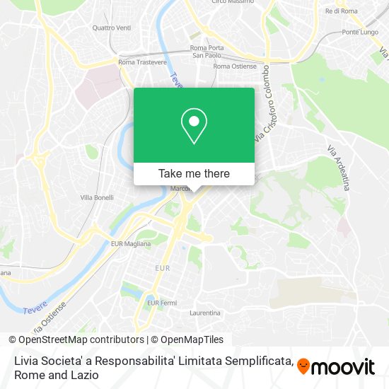 Livia Societa' a Responsabilita' Limitata Semplificata map