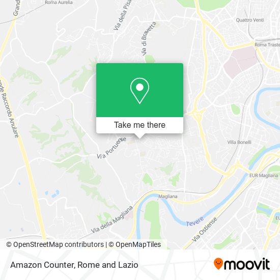 Amazon Counter map