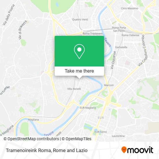Tramenoireink Roma map