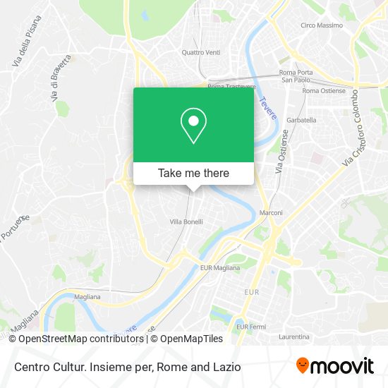 Centro Cultur. Insieme per map