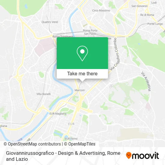 Giovannirussografico - Design & Advertising map
