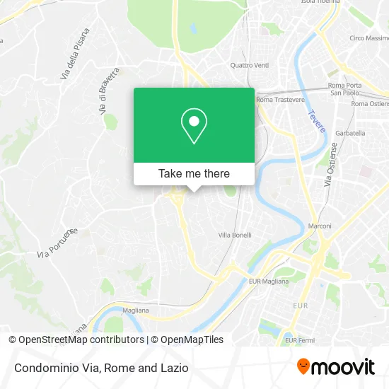 Condominio Via map