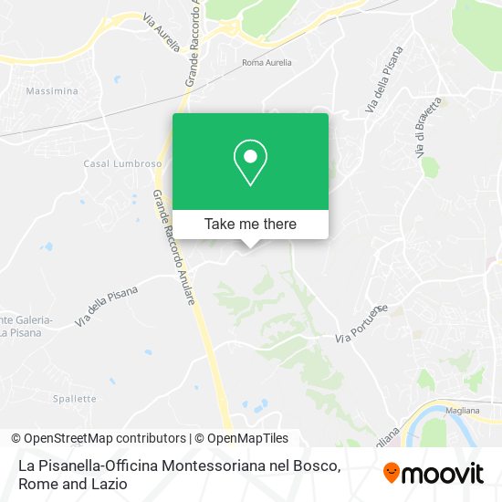 La Pisanella-Officina Montessoriana nel Bosco map