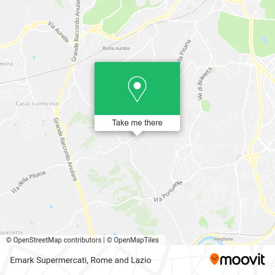 Emark Supermarkets map