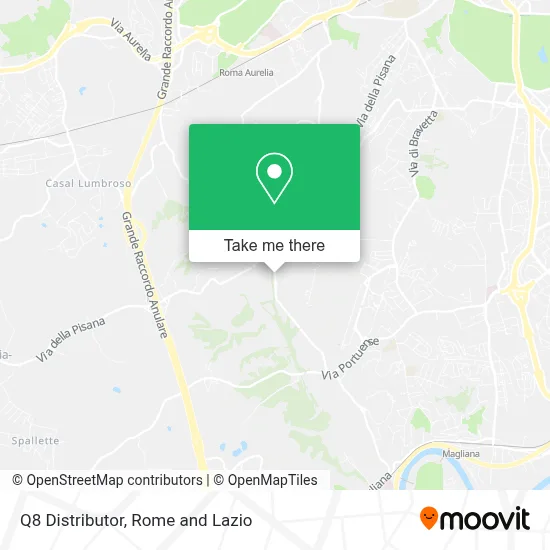 Q8 Distributor map