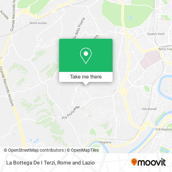 La Bottega De I Terzi map