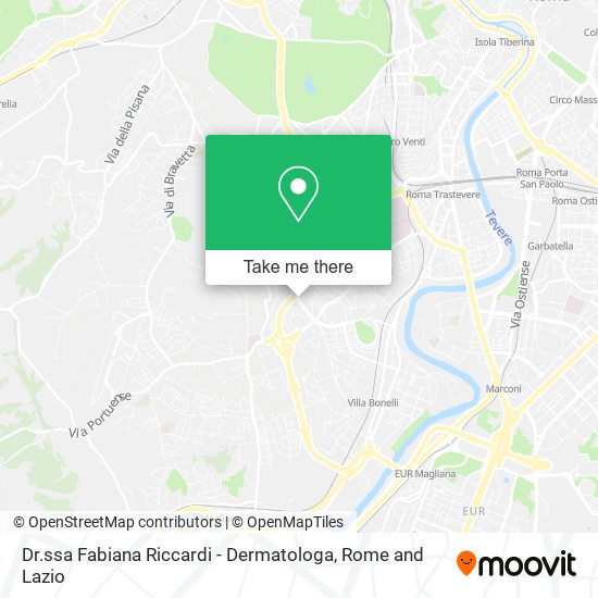 Dr.ssa Fabiana Riccardi - Dermatologa map
