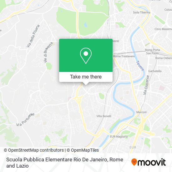 Scuola Pubblica Elementare Rio De Janeiro map