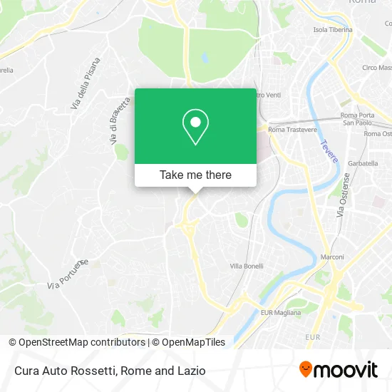 Rossetti Auto Care map
