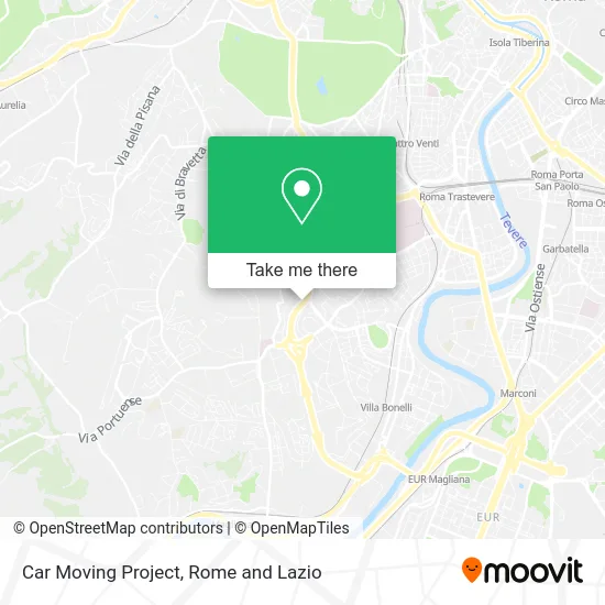 Car Moving Project map
