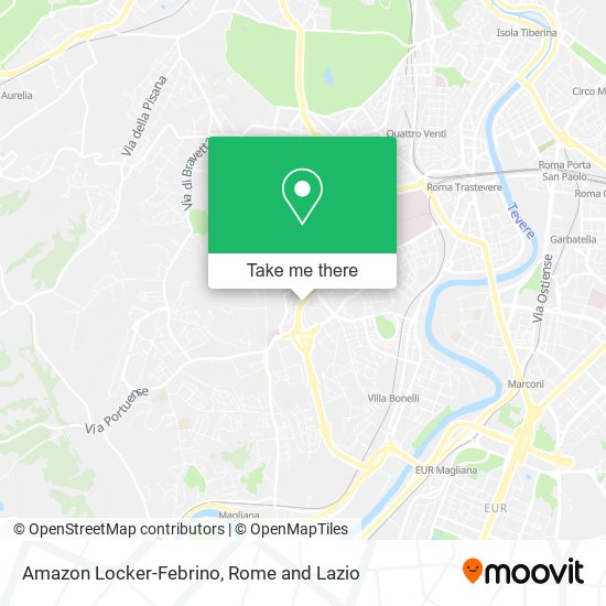 Amazon Locker-Febrino map
