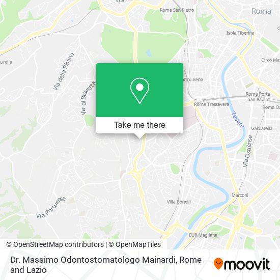 Dr. Massimo Odontostomatologo Mainardi map