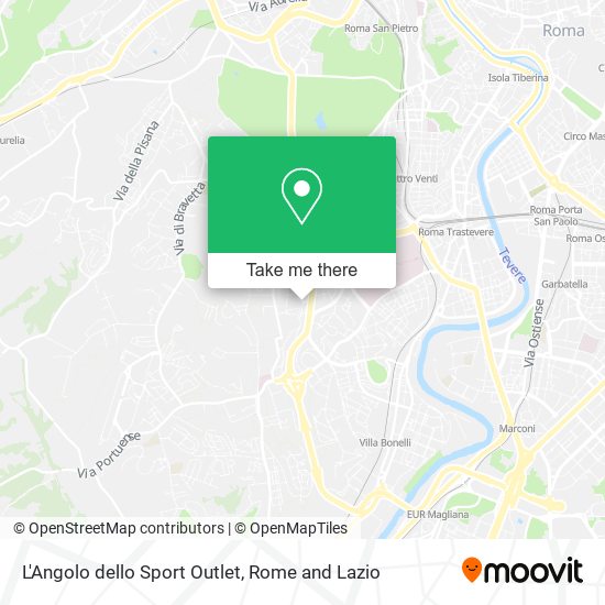 L'Angolo dello Sport Outlet map