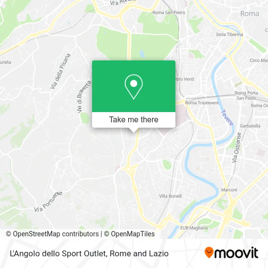 L'Angolo dello Sport Outlet map