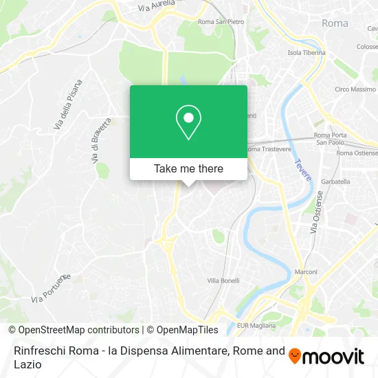 Rinfreschi Roma - la Dispensa Alimentare map