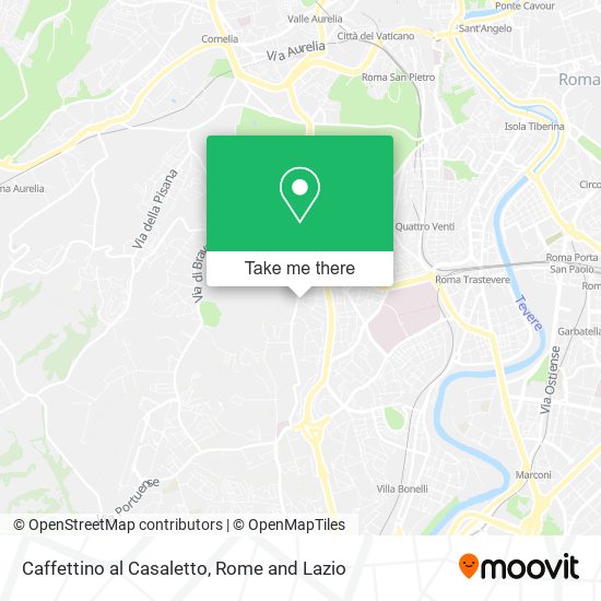 Caffettino al Casaletto map