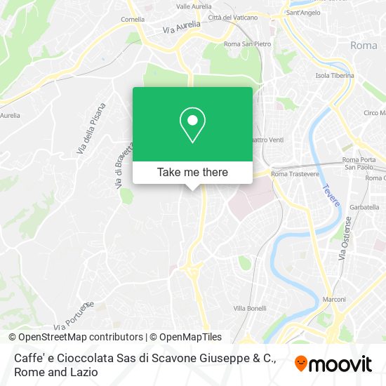 Caffe' e Cioccolata Sas di Scavone Giuseppe & C. map