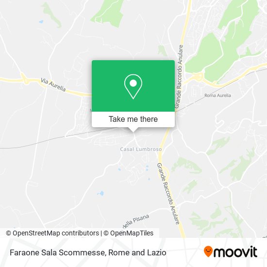 Faraone Sala Scommesse map