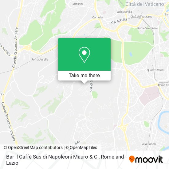 Bar il Caffè Sas di Napoleoni Mauro & C. map