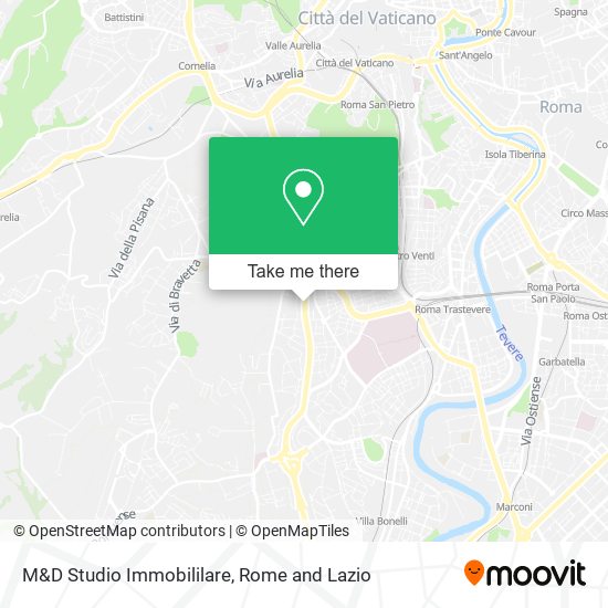 M&D Studio Immobililare map