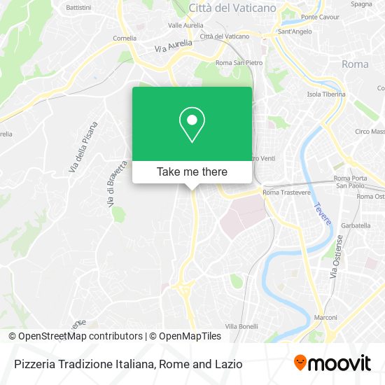 Pizzeria Tradizione Italiana map