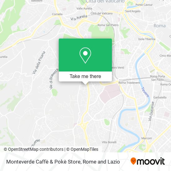 Monteverde Caffè & Pokè Store map