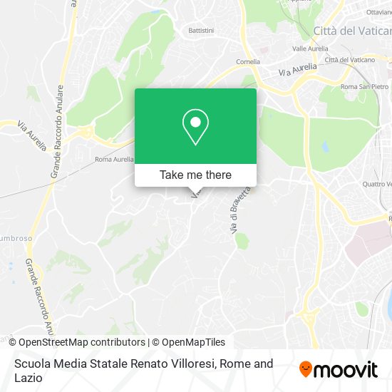 Scuola Media Statale Renato Villoresi map