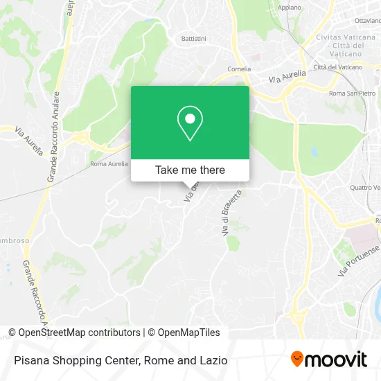 Pisana Shopping Center map